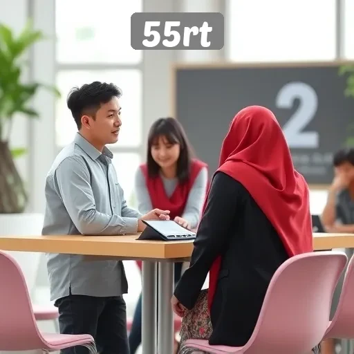 Kegiatan Komunitas dan Interaksi di 55rt